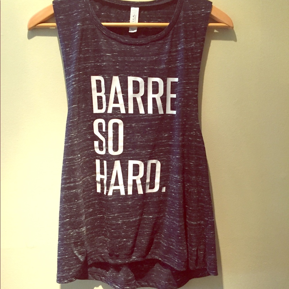 Barre workout tank
